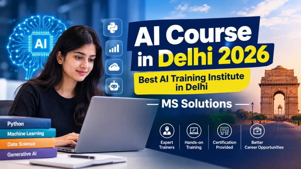 AI Course in Delhi 2026