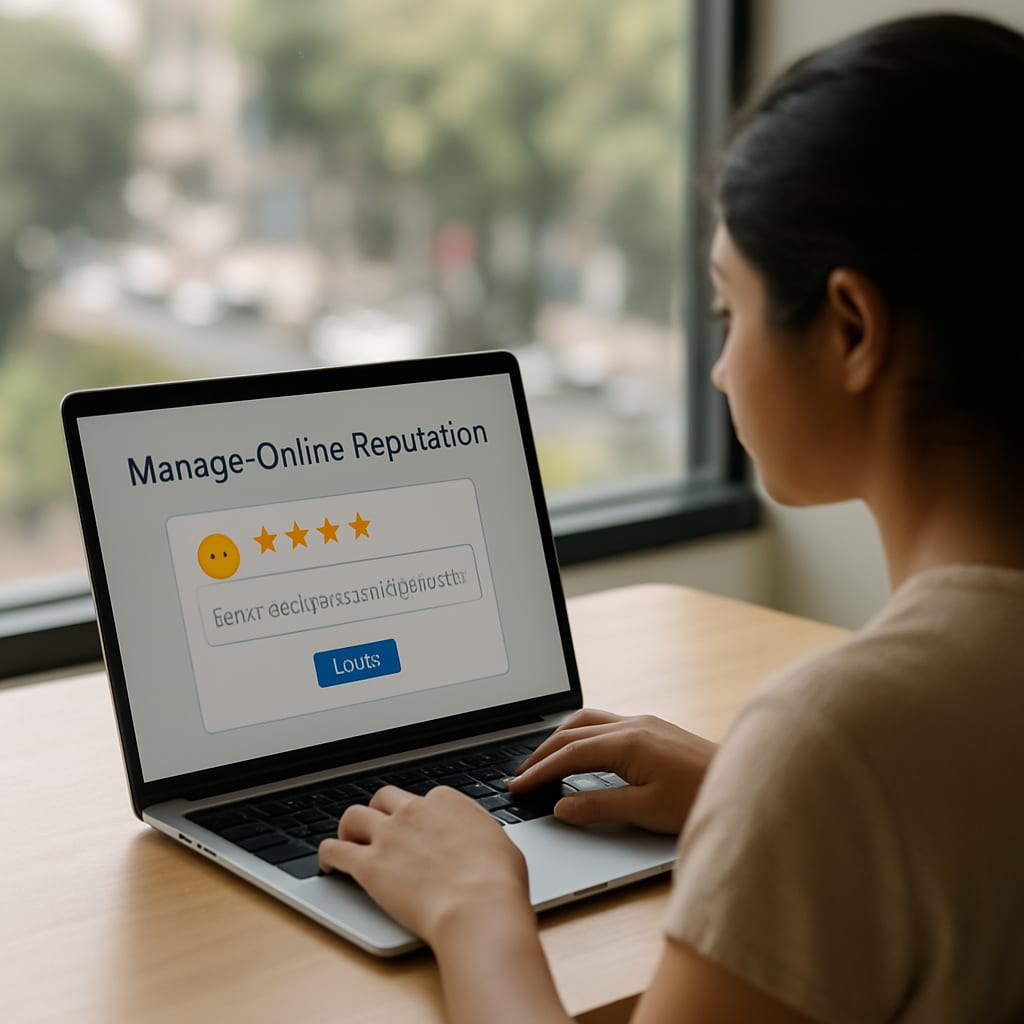 Manage online reputation for clinics in New Delhi